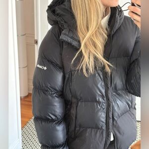 Columbia Midnight Black Down Jacket